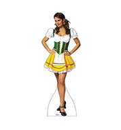 Advanced Graphics Beer Garden Girl Life Size Cardboard Cutout Standup - AT TEN Distribution