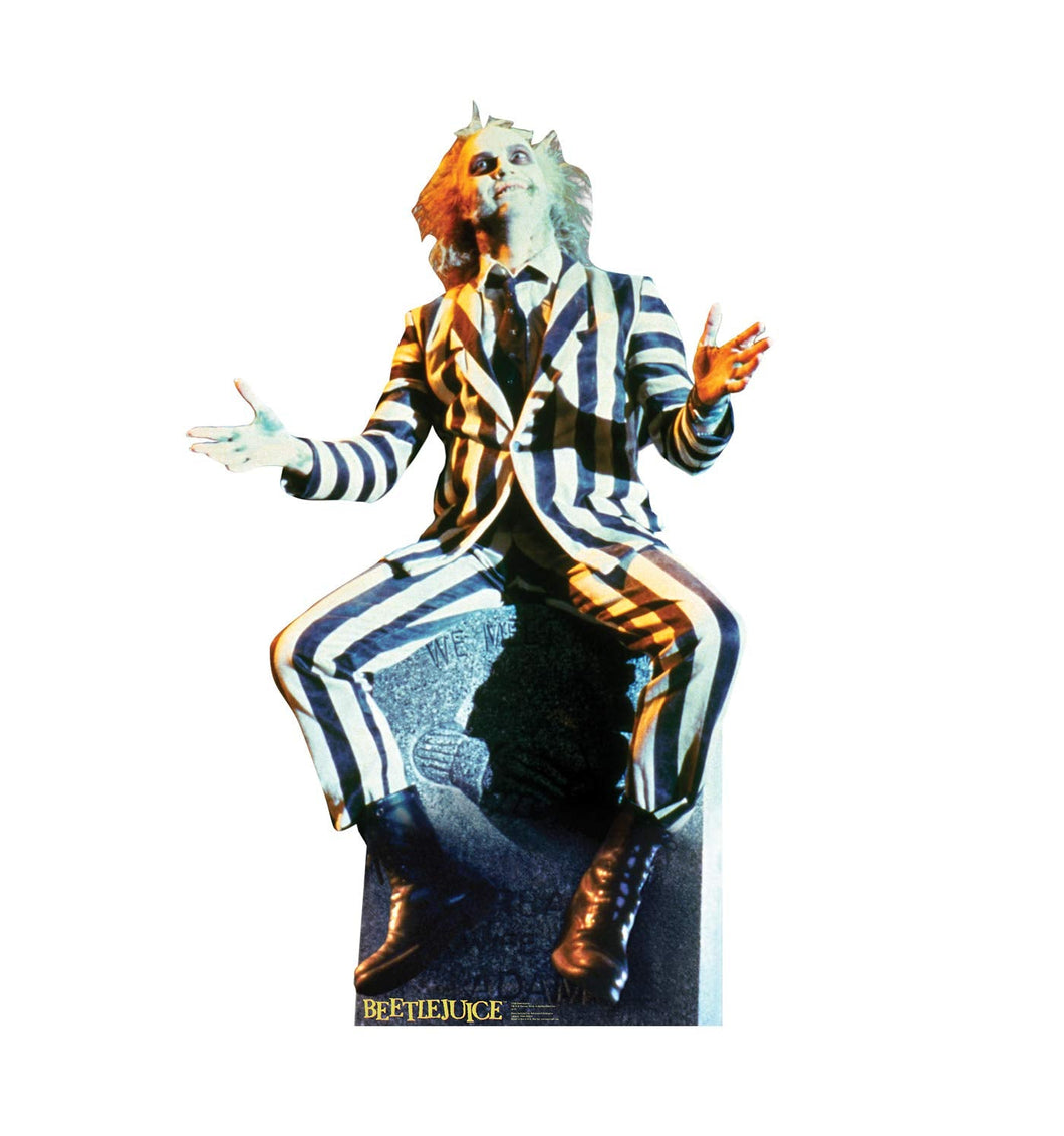 Advanced Graphics Beetlejuice Life Size Cardboard Cutout Standup - Beetlejuice (1988 Film) - AT TEN Distribution