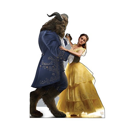 Advanced Graphics Belle & Beast Life Size Cardboard Cutout Standup - Disney's Beauty and The Beast (2017 Film) - AT TEN Distribution