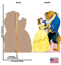 Load image into Gallery viewer, Advanced Graphics Belle &amp; Beast Life Size Cardboard Cutout Standup - Disney's Beauty and The Beast - AT TEN Distribution
