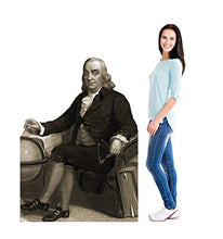 Load image into Gallery viewer, Advanced Graphics Benjamin Franklin Life Size Cardboard Cutout Standup - AT TEN Distribution
