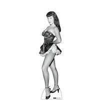 Load image into Gallery viewer, Advanced Graphics Bettie Page Fish Net Nylons Life Size Cardboard Cutout Standup - AT TEN Distribution

