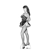 Advanced Graphics Bettie Page Fish Net Nylons Life Size Cardboard Cutout Standup - AT TEN Distribution