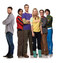 Load image into Gallery viewer, Advanced Graphics Big Bang Theory Group Life Size Cardboard Cutout Standup - The Big Bang Theory - AT TEN Distribution
