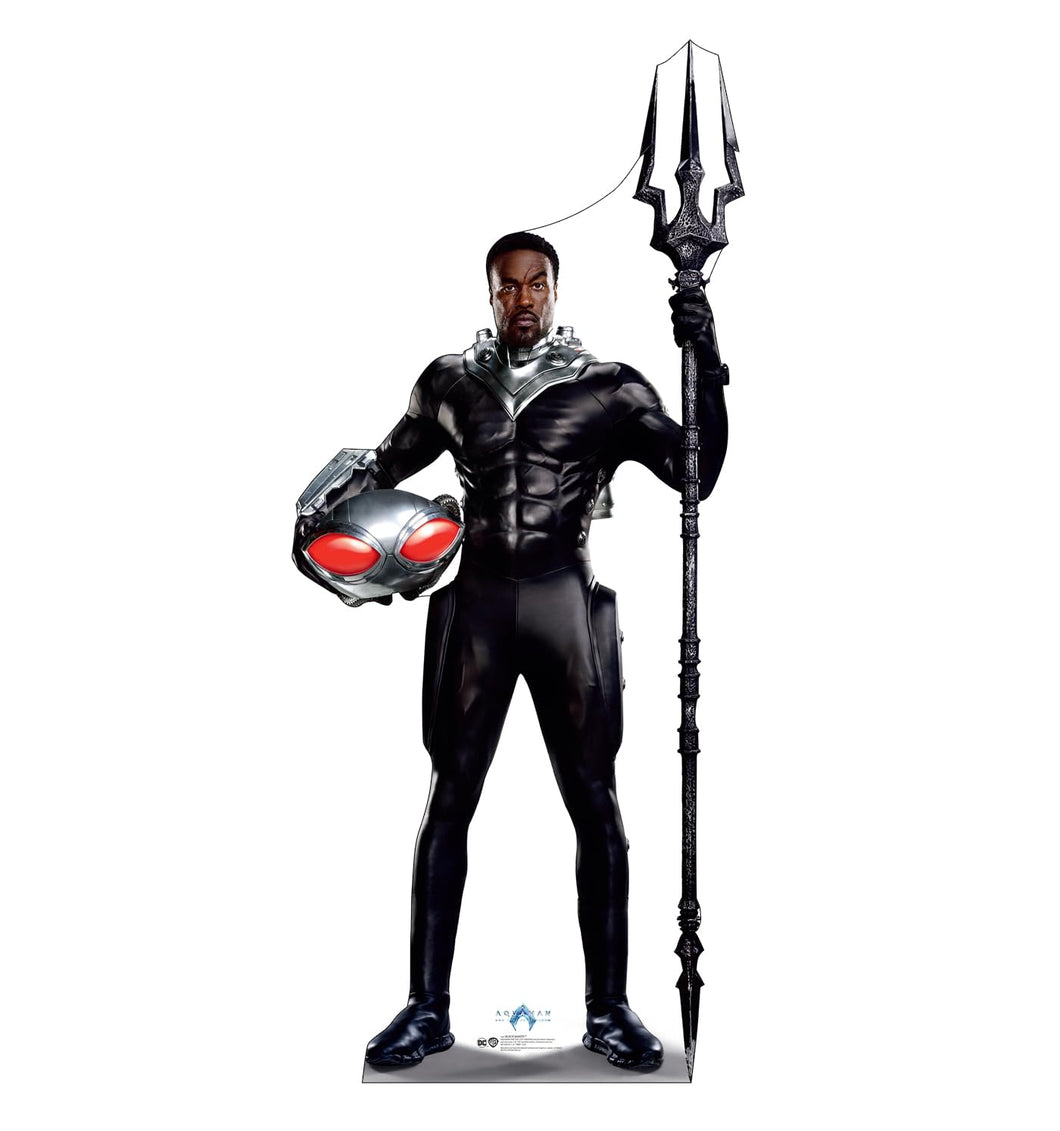 Advanced Graphics Black Manta Life Size Cardboard Cutout Standup - Aquaman and The Lost Kingdom (2023 Film) - AT TEN Distribution