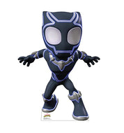 Advanced Graphics Black Panther Life Size Cardboard Cutout Standup - Marvel's Spidey and His Amazing Friends (TV Series) - AT TEN Distribution