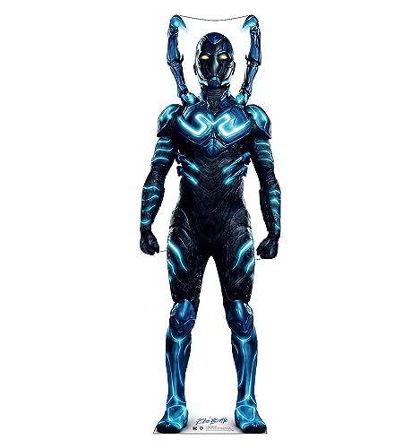 Advanced Graphics Blue Beetle Life Size Cardboard Cutout Standup - DC WB Blue Beetle (2023 Film) - AT TEN Distribution