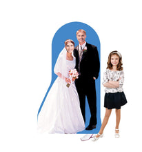 Load image into Gallery viewer, Advanced Graphics Bride &amp; Groom Stand - in Life Size Cardboard Cutout Standup - AT TEN Distribution
