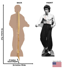 Load image into Gallery viewer, Advanced Graphics Bruce Lee Cut Life Size Cardboard Cutout Standup - AT TEN Distribution
