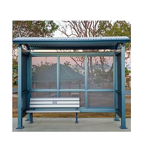 Advanced Graphics Bus Stop Shelter Backdrop Life Size Cardboard Cutout Standup - AT TEN Distribution