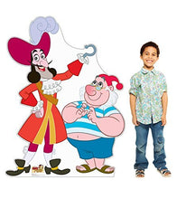Load image into Gallery viewer, Advanced Graphics Captain Hook and Mr. SMEE Life Size Cardboard Cutout Standup - Disney Junior's Jake and The Never Land Pirates - AT TEN Distribution
