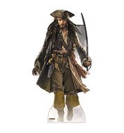 Advanced Graphics Captain Jack Sparrow Life Size Cardboard Cutout Standup - Disney's Pirates of The Caribbean - AT TEN Distribution