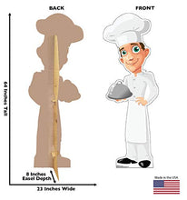 Load image into Gallery viewer, Advanced Graphics Cartoon Chef Life Size Cardboard Cutout Standup - AT TEN Distribution
