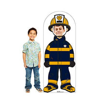 Load image into Gallery viewer, Advanced Graphics Cartoon Fireman Stand - in Life Size Cardboard Cutout Standup - AT TEN Distribution

