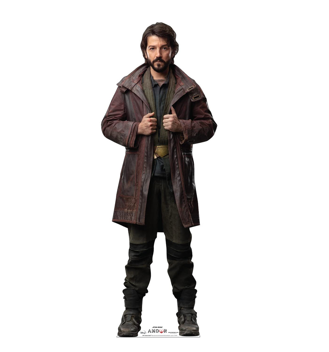 Advanced Graphics Cassian Andor Life Size Cardboard Cutout Standup - Lucas Star Wars: Andor (Disney+ Series) - AT TEN Distribution
