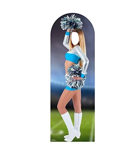 Advanced Graphics Cheerleader Stand - in Life Size Cardboard Cutout Standup - AT TEN Distribution