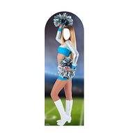 Advanced Graphics Cheerleader Stand - in Life Size Cardboard Cutout Standup - AT TEN Distribution