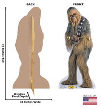 Load image into Gallery viewer, Advanced Graphics Chewbacca Life Size Cardboard Cutout Standup - Star Wars Classics (IV - VI) - AT TEN Distribution
