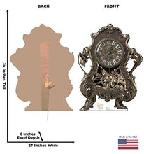 Load image into Gallery viewer, Advanced Graphics Cogsworth Life Size Cardboard Cutout Standup - Disney&#39;s Beauty and The Beast (2017 Film) - AT TEN Distribution
