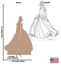 Load image into Gallery viewer, Advanced Graphics Color Me Cinderella Life Size Cardboard Cutout Standup - Disney - AT TEN Distribution
