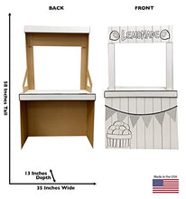 Load image into Gallery viewer, Advanced Graphics Color Me Lemonade Stand Life Size Cardboard Cutout Standup - AT TEN Distribution
