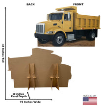 Load image into Gallery viewer, Advanced Graphics Construction Dump Truck Life Size Cardboard Cutout Standup - AT TEN Distribution
