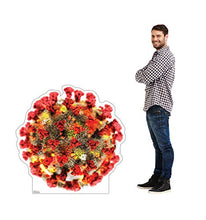 Load image into Gallery viewer, Advanced Graphics Coronavirus Life Size Cardboard Cutout Standup - AT TEN Distribution
