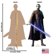 Load image into Gallery viewer, Advanced Graphics Count Dooku Life Size Cardboard Cutout Standup - Star Wars: Tales of The Jedi (TV Series) - AT TEN Distribution
