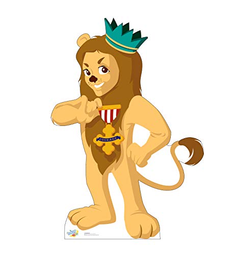Advanced Graphics Cowardly Lion Cardboard Cutout Standup - AT TEN Distribution