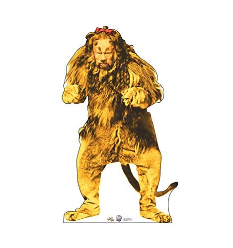 Advanced Graphics Cowardly Lion Life Size Cardboard Cutout Standup - The Wizard of Oz 75th Anniversary (1939 Film) - AT TEN Distribution