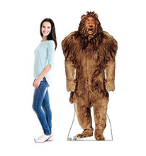 Load image into Gallery viewer, Advanced Graphics Cowardly Lion Life Size Cardboard Cutout Standup - The Wizard of Oz 75th Anniversary (1939 Film) - AT TEN Distribution
