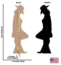 Load image into Gallery viewer, Advanced Graphics Cowgirl Silhouette Life Size Cardboard Cutout Standup - AT TEN Distribution

