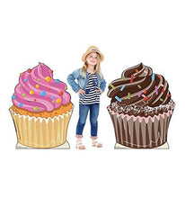 Load image into Gallery viewer, Advanced Graphics Cupcakes Life Size Cardboard Cutout Standup - AT TEN Distribution
