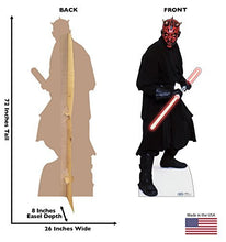 Load image into Gallery viewer, Advanced Graphics Darth Maul Life Size Cardboard Cutout Standup - Star Wars Prequel Trilogy - AT TEN Distribution
