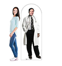 Load image into Gallery viewer, Advanced Graphics Doctor Stand - in Life Size Cardboard Cutout Standup - AT TEN Distribution
