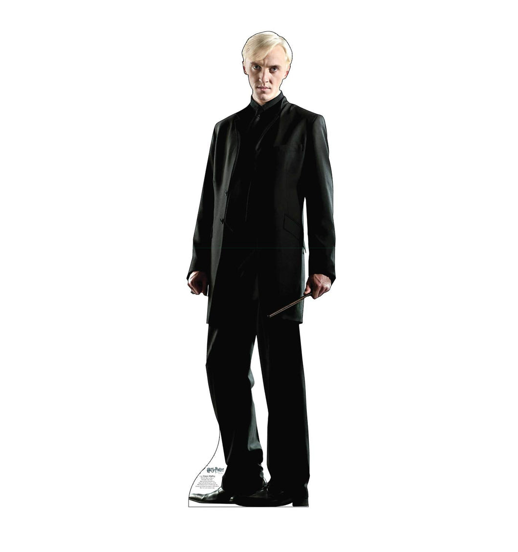 Advanced Graphics Draco Malfoy Life Size Cardboard Cutout Standup - Harry Potter and The Deathly Hallows - AT TEN Distribution