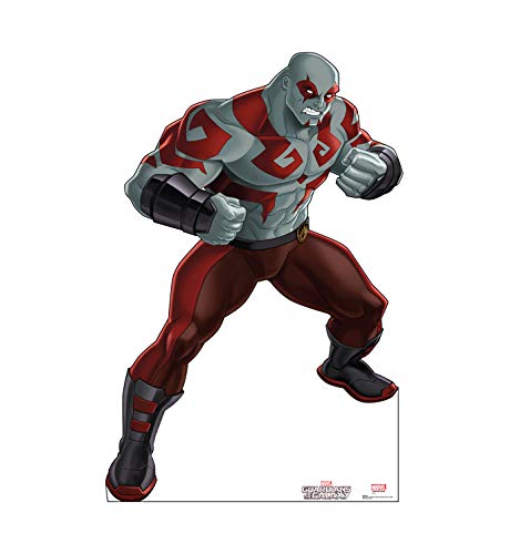 Advanced Graphics Drax Life Size Cardboard Cutout Standup - Guardians of The Galaxy (TV Series) - AT TEN Distribution