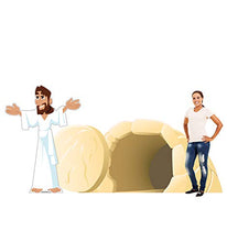Load image into Gallery viewer, Advanced Graphics Easter - Jesus has Risen Set Life Size Cardboard Cutout Standup - Creative for Kids - AT TEN Distribution
