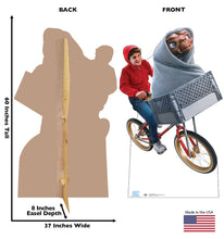 Load image into Gallery viewer, Advanced Graphics E.T. and Elliott on Bike Cardboard Cutout Standup - E.T. The Extra - Terrestrial (1982 Film) - AT TEN Distribution

