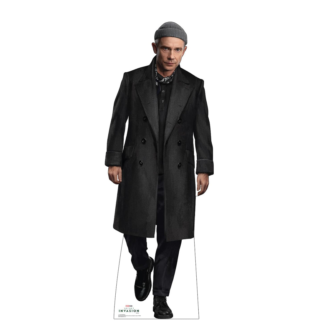 Advanced Graphics Everett Ross Life Size Cardboard Cutout Standup - Marvel Studios Secret Invasion (TV Series) - Made in USA - AT TEN Distribution