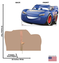 Load image into Gallery viewer, Advanced Graphics Fabulous Lightning McQueen Life Size Cardboard Cutout Standup - Disney Pixar's Cars 3 (2017 Film) - AT TEN Distribution
