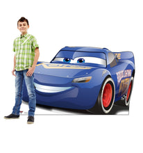 Load image into Gallery viewer, Advanced Graphics Fabulous Lightning McQueen Life Size Cardboard Cutout Standup - Disney Pixar's Cars 3 (2017 Film) - AT TEN Distribution
