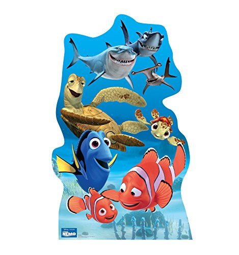 Advanced Graphics Finding Nemo Group Life Size Cardboard Cutout Standup - Disney Pixar's Finding Nemo - AT TEN Distribution
