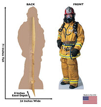 Load image into Gallery viewer, Advanced Graphics Firefighter Life Size Cardboard Cutout Standup - AT TEN Distribution
