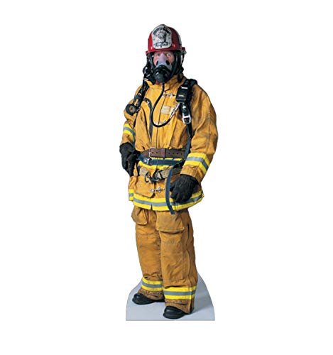 Advanced Graphics Firefighter Life Size Cardboard Cutout Standup - AT TEN Distribution