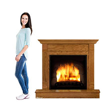 Load image into Gallery viewer, Advanced Graphics Fireplace Life Size Cardboard Cutout Standup - AT TEN Distribution
