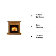 Load image into Gallery viewer, Advanced Graphics Fireplace Life Size Cardboard Cutout Standup - AT TEN Distribution
