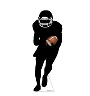Advanced Graphics Football Player Runningback Silhouette Life Size Cardboard Cutout Standup - AT TEN Distribution