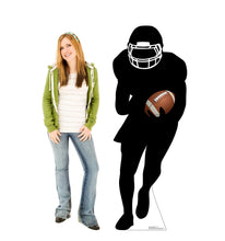 Load image into Gallery viewer, Advanced Graphics Football Player Runningback Silhouette Life Size Cardboard Cutout Standup - AT TEN Distribution
