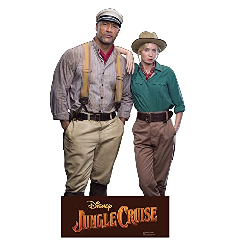 Advanced Graphics Frank Wolff & Dr. Lily Houghton Life Size Cardboard Cutout Standup - Disney's Jungle Cruise (2021 Film) - AT TEN Distribution